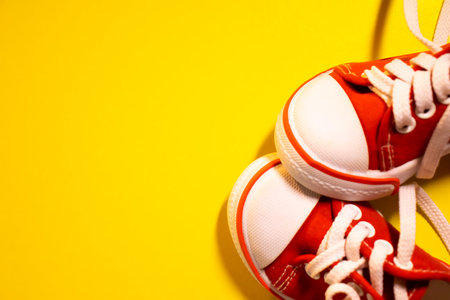 baby shoesの写真素材