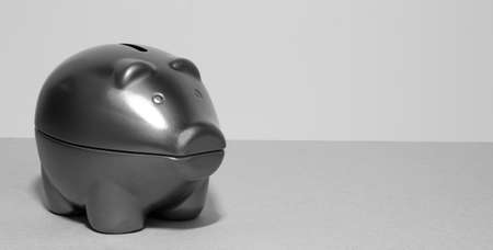 Piggy bank isolated on white background.の写真素材