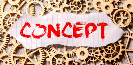 White paper with text of racism burning in fire. The concept of racism. Discrimination, racial problemsの写真素材