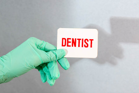 Dentist text in the agenda