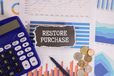 Cash credit card with text written Buy now, Pay later on copy space background - short- term...