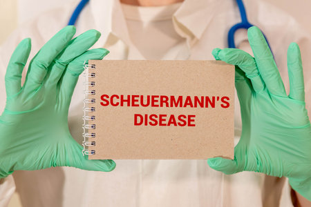Scheuermann's Disease: Are you at risk.の写真素材
