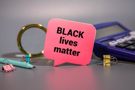Protests broke out across the United States over the death of George Floyd. A man in a medical black...