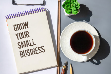 Grow your small business.の写真素材