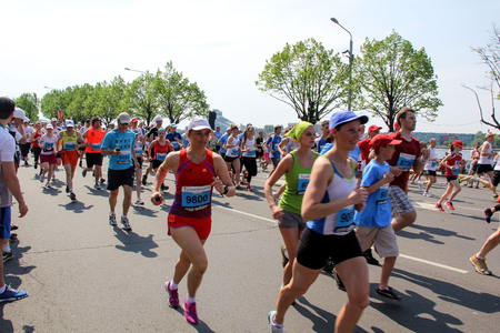 Riga Marathon 05.19.2013, Latviaのeditorial素材