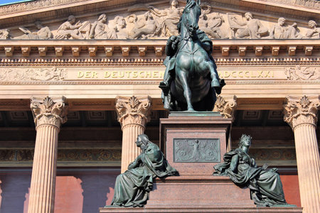 An image of the national gallery berlin 02/17/14のeditorial素材