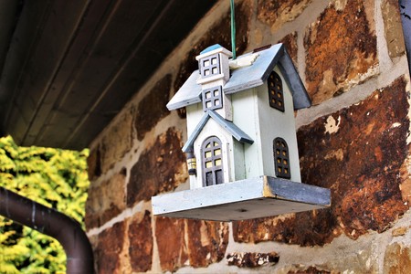 An image of a birdhouseの写真素材