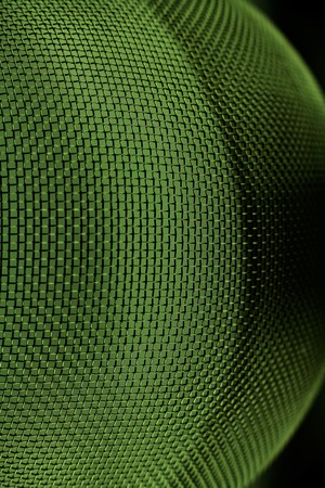 An image of a metal sieve - macro - focus in the centerの写真素材