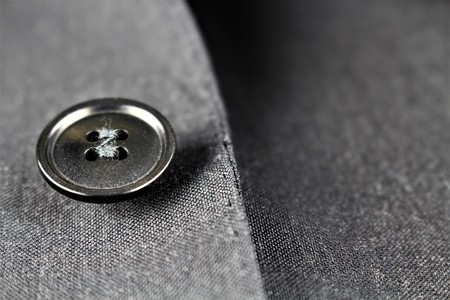 An image of a suit buttonの写真素材