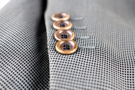 An image of a suit buttonの写真素材