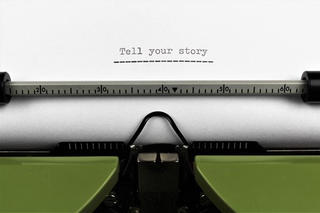 An image of a typewriterの写真素材