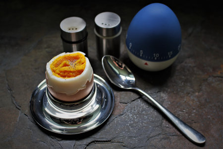 An image of a boiled eggの写真素材
