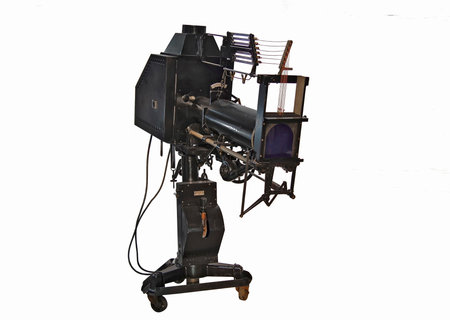 Vintage stage lightning from early 1900s