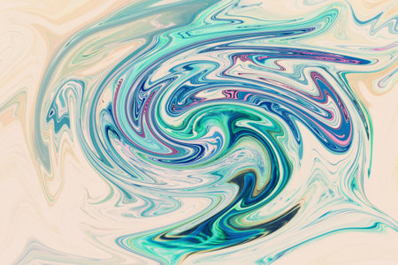 Colorful abstract background, colorful liquid background, Liquid abstract background with liquified styleの写真素材