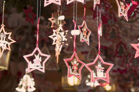 christmas decorationsの写真素材