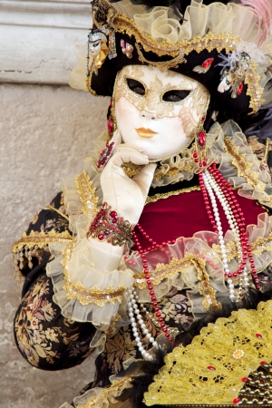 Venice carnival maskの写真素材