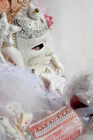 Venice carnival maskの写真素材