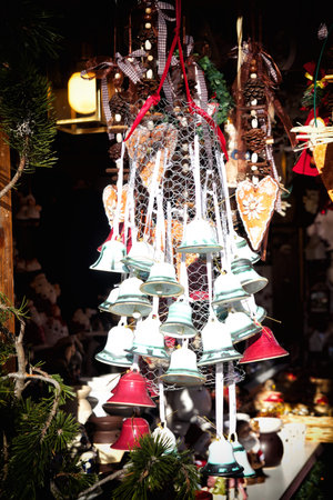 a view of some christmas decoration