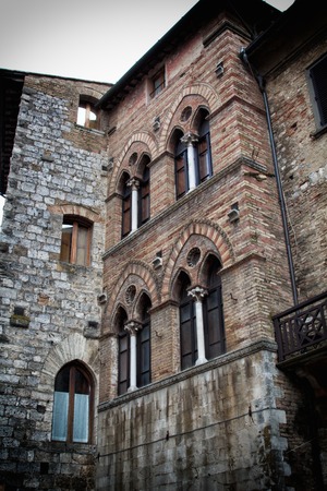 a view of Siena,Italyの写真素材