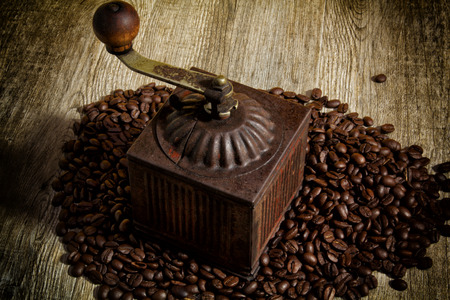 a detail of a coffeeの写真素材