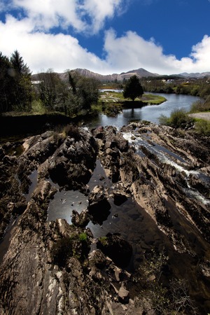 a view of the Killarney National Park,Irelandの写真素材