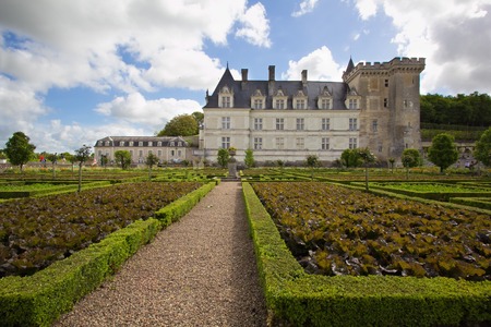 a room in Villandry Castle, Franceのeditorial素材