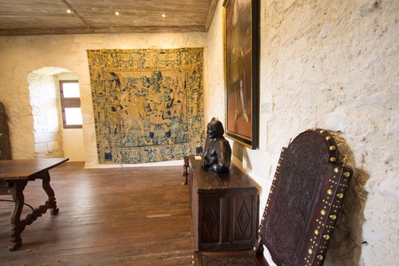 a room in Villandry Castle, Franceのeditorial素材