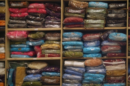 	clothes in shopの写真素材