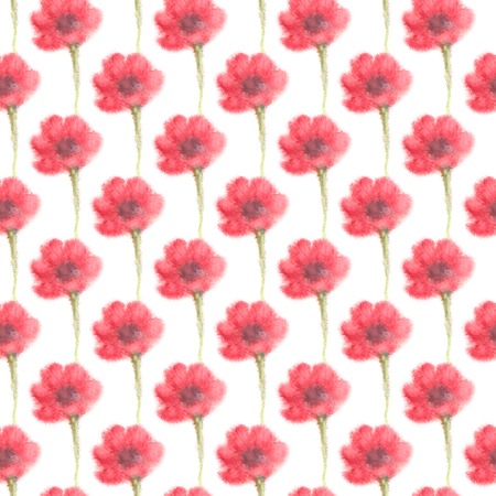 Blur watercolor flower, faded seamless backgroundの写真素材