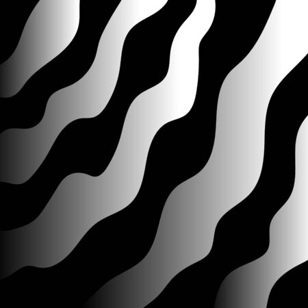 Black and white gradient vector background. Abstract texture. Landing page. Modern design for website.のイラスト素材