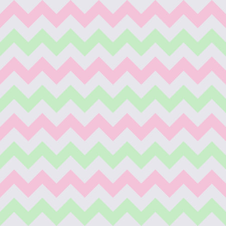 Abstract mint white and pink geometric zigzag texture. Vector illustration.