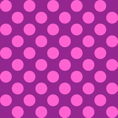 Seamless pattern. Purple background with circles. Vector illustration.のイラスト素材