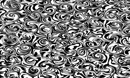 Abstract black white marble background, texture. Vector illustration.