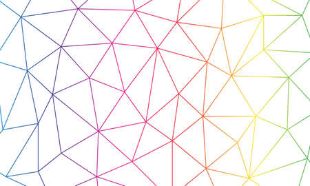 Abstract digital background of points and lines. Glowing plexus.のイラスト素材