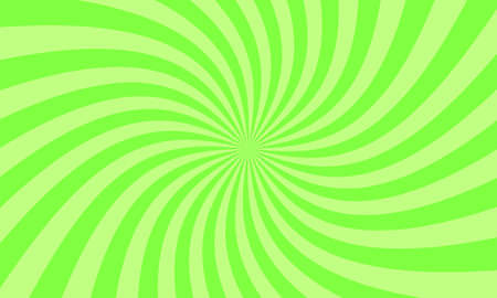 Green rays background in retro style. Vector.のイラスト素材