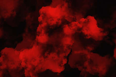 Blue smoke, nebula. Abstract clouds of color smoke colorful texture background.の写真素材