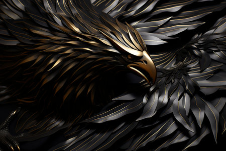 Eagle. Generative AI.の素材