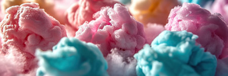 Texture of cotton candy.の素材