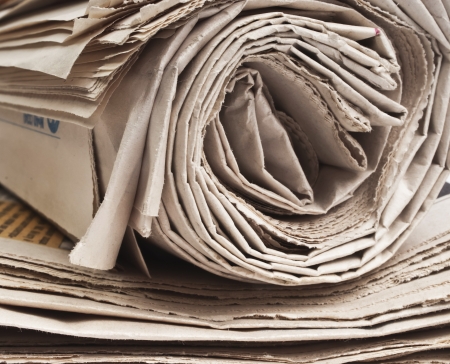 newspaperの写真素材