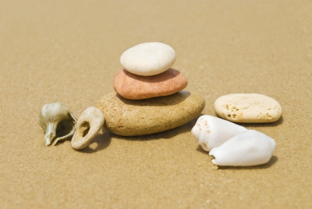 Balance, zen stonesの写真素材
