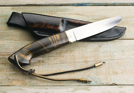 hunting knifeの写真素材