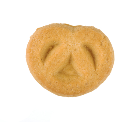 cookie isolated on white backgroundの写真素材
