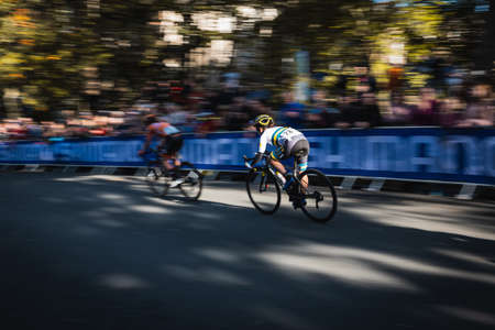 The UCI Cycling event from 2019 in Harrogate and Yorkshire, Englandのeditorial素材