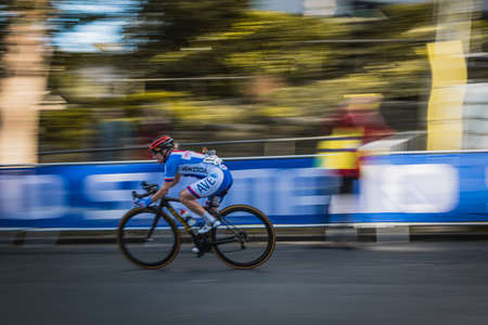 The UCI Cycling event from 2019 in Harrogate and Yorkshire, Englandのeditorial素材