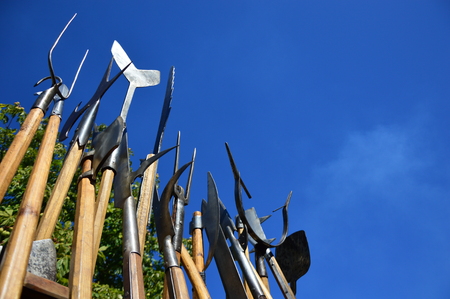 Weapons from the mediaevalの写真素材