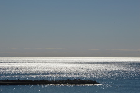 The Mediterranean seaの写真素材
