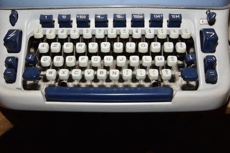 Old typewriterの写真素材