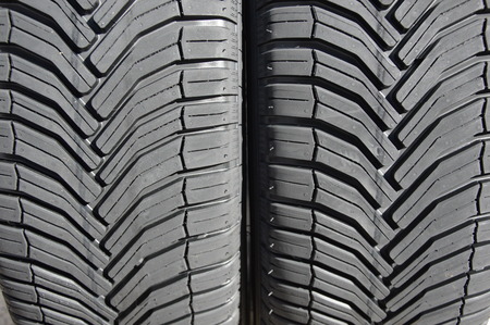 New tires for a carの写真素材
