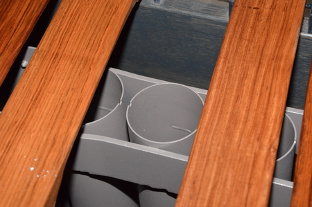 Zoom on a modern Xylophoneの写真素材