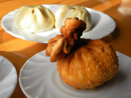 Buryat national dishの写真素材